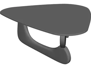 Glass Coffee Table 3D Model