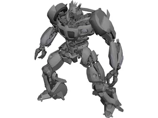 Transformers Movie Jazz 3D Model