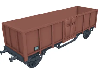 Bulk Carrier 3D Model