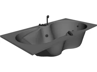 Bathtub Apollonia 3D Model