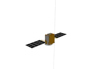 Mars Express Probe 3D Model