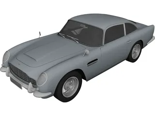Aston Martin DB5 (1963) 3D Model