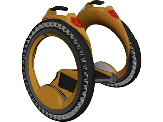 Wheel Sport Vehicle 3D Model