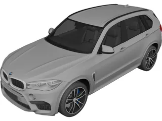 BMW X5M [F15] (2016) 3D Model 3D Preview