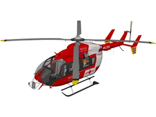 Eurocopter EC145 3D Model