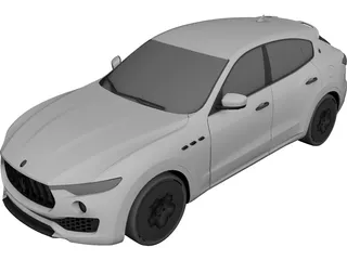 Maserati Levante (2017) 3D Model