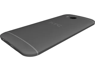 HTC One (M8) 3D Model 3D Preview