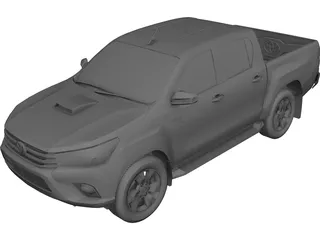 Toyota Hilux (2016) 3D Model
