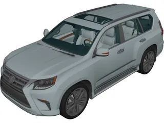 Lexus GX460 (2014) 3D Model