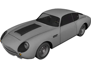 Aston Martin DB4 GT Zagato (1960) 3D Model