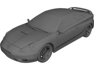 Toyota Celica GTS (2005) 3D Model