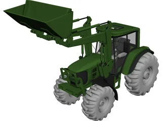 Front Loader 3D Model