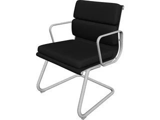 Business Class Chair 3D Model