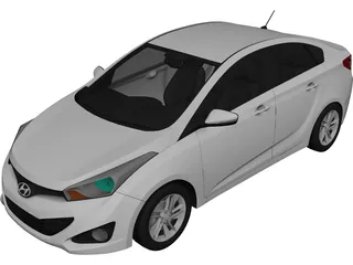 Hyundai HB20S 3D Model