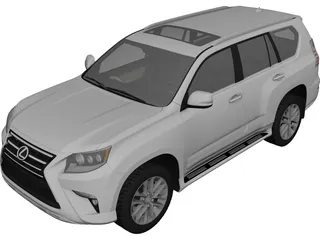 Lexus GX460 (2015) 3D Model