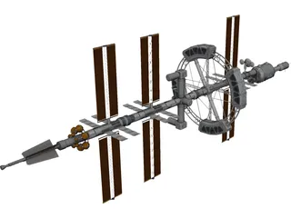 Hermes Spacecraft 3D Model