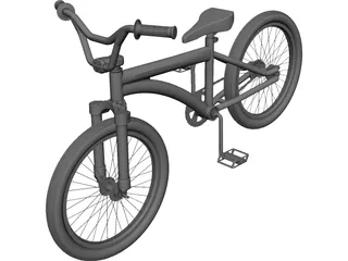 BMX GT CAD 3D Model
