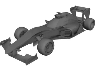 Ferrari FX-i1 Concept 3D Model 3D Preview