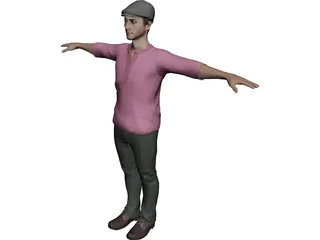 Malcolm 3D Model