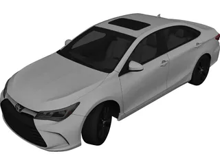 Toyota Camry (2015) 3D Model