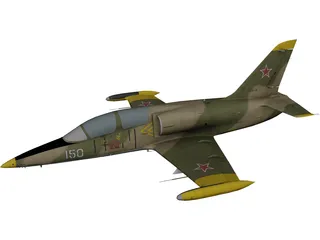 Aero L-39 Albatros 3D Model 3D Preview