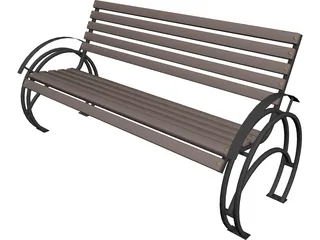 Bench 3D Model