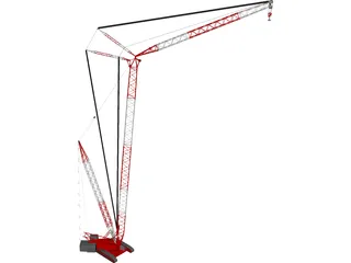 Special Crawler Crane 3D Model
