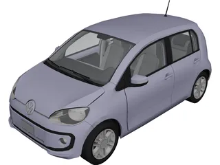 Volkswagen UP (2016) 3D Model