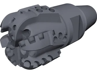 Drill Bit CAD 3D Model