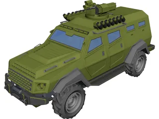 COBRA II - URAL 3D Model