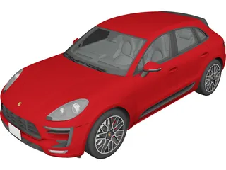 Porsche Macan GTS (2017) 3D Model