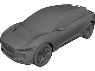 Jaguar I-Pace Concept 3D Model