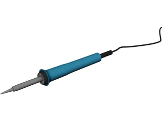 Soldering Iron 3D Model