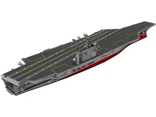 USS Gerald R. Ford 3D Model 3D Preview