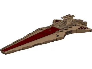 Star Wars Venator 3D Model