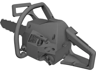 Chainsaw CAD 3D Model