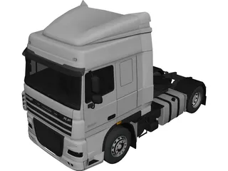 DAF XF 105 3D Model