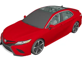 Toyota Camry (2018) 3D Model