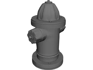 Fire Hydrant 3D Model