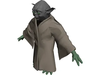 Star Wars Yoda 3D Model