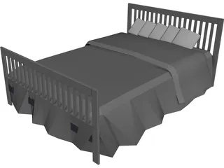 Bed 3D Model