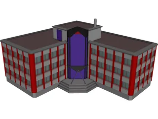 Office Building 3D Model