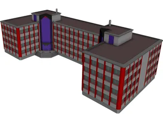 Office Building 3D Model