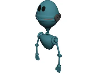 Robot Sweet 3D Model