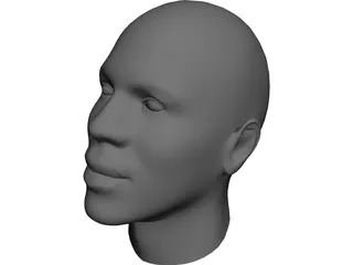 Head Mike Tyson 3D Model