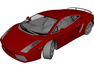 Lamborghini Gallardo 3D Model