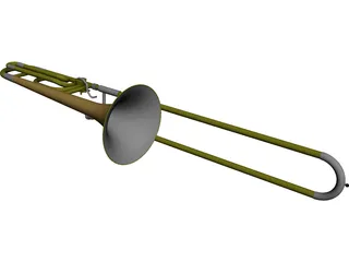 Trombone 3D Model