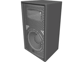 JBL Venue Sound Club Speaker 3D Model 3D Preview