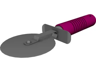 Pizza Cutter 3D Model