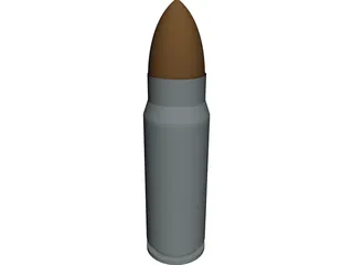 Bullet 3D Model